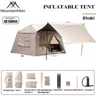 MOUNTAINHIKER Inflatable Tent Outdoor Camping Large Area Tent Family Tent 6.3m2 Multi-person Cabin T
