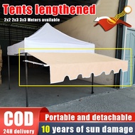 2M/3M Tent extension 6x6 8X8 10X10 Roof fabric kanvas khemah Kanopi Pasar Malam Khemah kain kanopi 1