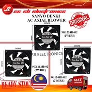 ORIGINAL SANYO DENKI AC AXIAL FAN BLOWER COOLING BLOWER COOLER 120*120*25MM - 9G1212H402 / 9G1224H40