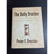 THE DAILY DRUCKER: 366 DAYS OF INSIGHT AND MOTIVATION by PETER F. DRUCKER (HARDCOVER)