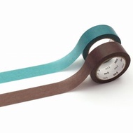 mt Upcycle Tape 咖啡濾紙 再生紙膠帶 / 湖水綠x灰紫 (MT02UP02)