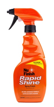 น้ำยาขัดเคลือบเงาสีรถยนต์ ขนาด 15oz NU-FINISH NO.NFR-12 Nu Finish Rapid Shine Instant Detailer