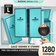 【18 Packs】Botare biru AIR-cushion soft deluxe tissue, 4 layers, 1280sheets, 155mmx175 mm, excellent 