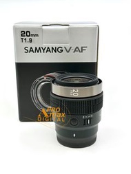 全新現貨✅ Samyang V-AF 20mm T1.9 FE for Sony E 自動對焦電影鏡頭 VAF Cine AF Cinema Lens (水貨) Brand New ZV-E10 ZV
