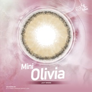 คอนแทคเลนส์(มินิ)Mini Olivia Brown / Light Brown / Green /Gray(Kitty Kawaii)ลายฮิต ขายดีมาก