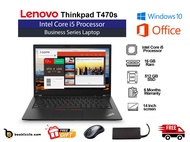 Lenovo ThinkPad T470s Renewed Business Laptop | intel Core i5-6th Gen. CPU | 8GB RAM | 256GB SSD | 1