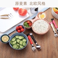 🇸🇬 SG LOCAL Seller 🇸🇬 | Children Day Gift - Mickey and Minnie mouse shape Children Cutlery Set