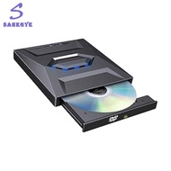 Multi-Functional External Blu-Ray Drive USB /Type-C Portable VCD/DVD/CD Burner Reader with USB Hub S