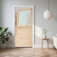 Entrance Partition Doors Wood Partition Doors Split Single Door Slab Interior Dutch Door 32x80in