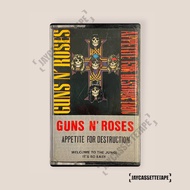 Music Tape Cassette Universal Guns N'roses Album: Appetite For Destruction