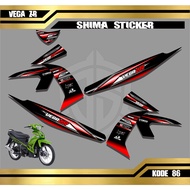 VEGA Stickers VEGA StripingZRs YAMAHA MotorcycleZRs Racing Variation Stickers 86 - 90