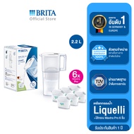 BRITA เหยือกกรองน้ำ รุ่น Liquelli  2.2L พร้อมไส้กรองน้ำรุ่นใหม่ Maxtra PRO