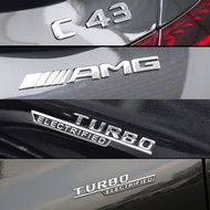 Suitable for 23-25 Mercedes-Benz C43 AMG Car Mark Word Mark Side Mark GLC43 AMG Modified Mark