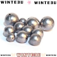 WINTE3U 10pcs Fishing Weight Sinker, 1g/2g/3g/4g/5g/6g/7.5g/9g/10g Carp Fishing Fishing Lead Sinkers