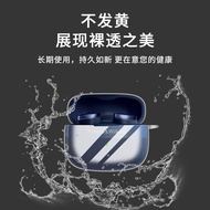 Suitable for B & W BOWAWAWAJIN pi8 Bluetooth HiFi Earphone Case pi6 Protective Case PI8 Transparent 