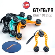 GT FG PR Knotter Assist Fishing Tool Knotting Machine Bobbin Winder Line Leader Connection Wire Knot