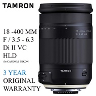 TAMRON 18-400MM F3.5-6.3 DI II VC HLD LENS (3 YEAR WARRANTY)