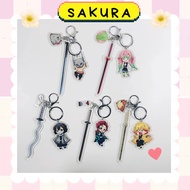 Demon Slayer Anime Keychain – Inosuke, Giyuu, Shinobu, Tomioka, Kochou, Cosplay