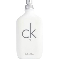 PERFUME CALVIN KLEIN CK ALL EAU DE TOILETTE 100ML TESTER