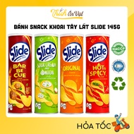 Potato Snack Slide - Multi-Flavored Potato Slide 145Gr (Big Box)