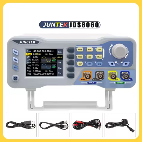 JUNCTEK JDS8060 JDS80800 Function Arbitrary Waveform Generator, Signal Source 275MS/s 14 Bit Frequen
