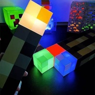 Minecraft Torch Light mc Game Merchandise Toy Potion Bottle Rechargeable Night Light Decoration Birt