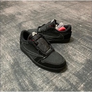 Travis Scott x Air Jordan 1 Low OG "Black Phantom" sneaker size 4-13