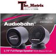 AUTHENTIC-AUDIOBAHN 2.75" FULL RANGE SPEAKER WITH BASS DRIVER