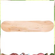 8Inch 8-Layer Maple Blank Double Concave Skateboards Natural Skate Deck Board Skateboards Deck Wood 