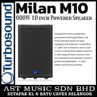 Turbosound Milan M10 600W 10 inch Powered Speaker ( 1 unit)