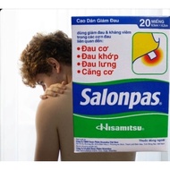 (Bundle Of 100,60,40) Hisamitsu SalonPas Pain Patch ko yok patch SALONPAS Hisamitsu Salonpas Patches