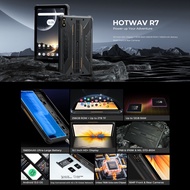 แท็บเล็ต HOTWAV ที่ทนทาน R7แอนดรอยด์13 Unisoc เสือ T606 Octa Core 4G เครือข่ายทุกรุ่นกับ Google Play