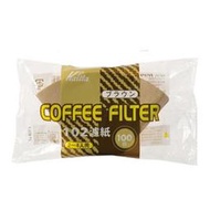 【里德咖啡烘焙王】日本 Kalita 102 無漂白濾紙 NK102 100 入 102濾杯專用 咖啡濾紙