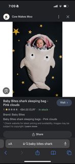 Baby Bites Shark Sleeping Bag 睡袋