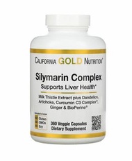 美國California Gold Nutrition水飛薊素6合1複合配方300 毫克，360粒膠囊
