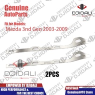 2PCS Front Bumper Clip Repair Metal Plate for Mazda 3nd Gen 2003-2009 Gap Buckle Broken Opening Repa