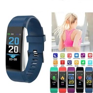 Next-Gen 115Plus Smart Watch for Men & Women: IP68 Waterproof, Fitness Tracker Sport Watch, HR/BP Mo