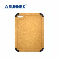 SUNNEX - 木纖維砧板菜板(有水槽) 矽膠防滑不發霉 37 X 27.5 X 0.6CM