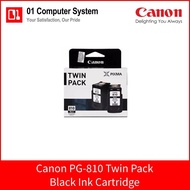 [GENUINE ORIGINAL] CANON PG-810 TWIN PACK BLACK INK CARTRIDGE