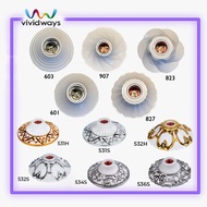 K2 VIVIDWAYS CEILING BULB HOLDER / PATTERN BULB HOLDER