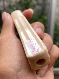 pipa gading gg lokal asli 10cm kotak blimbing bening mulus