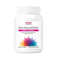 USA GNC Women's Ultra Nourish Hair 120 Caplets Supports Strong Healthy Hair