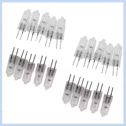 AS63-20 Pcs, G4 Halogen Lamp 12V 35W Pin Lamp Warm White