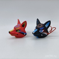 New Product Genuine Bulk Gorgeous Fox Mask and Fox 3 Bullets Yanchapter Inari Shrine Doll Mask Capsu