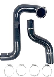 High-Performance Silicone Radiator Hose Set Compatible with Nissan Datsun 1975-78 280Z S130 L28, bla