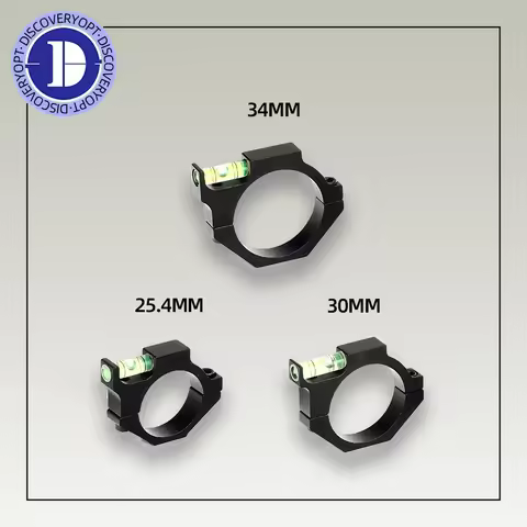 Discovery Rifle Scope Bubble Level 25.4mm 30mm 34mm Precision Shooting Optical Sight Positioning Adj