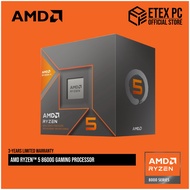 AMD Ryzen™ 5 8600G Gaming Processor Socket AM5 16MB Cache, Up to 5.0 GHz 6 Core 12 Threads Desktop C