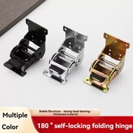0-90-180° self-locking folding hinge furniture Folding hinge heavy furniture connectors