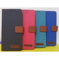 Changhua Mobile Phone Hall iPhone16E Leather Case Linen i16 iPhoneSE4 Side Flip iPhone16 Denim i16