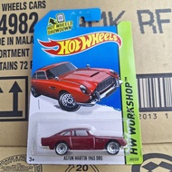 Hotwheels ASTON MARTIN 1963 DB5 245/250 Metal Car (kg41)